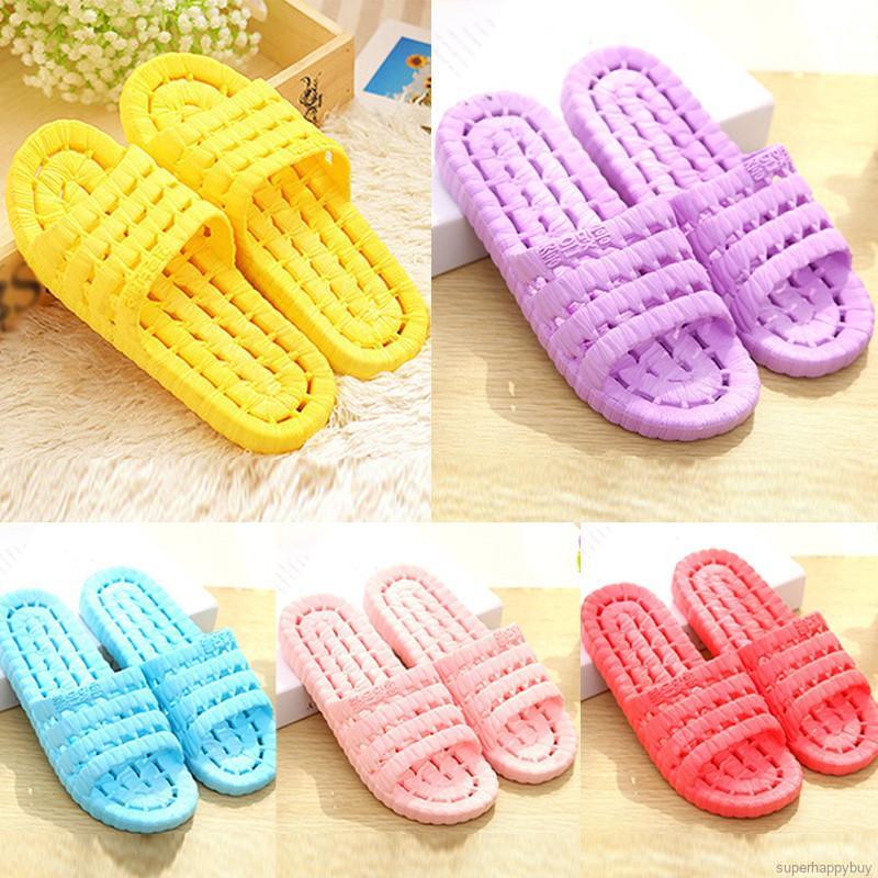 Dép Đi Trong Nhà Chống Trượt Màu Sắc Ngọt Ngào