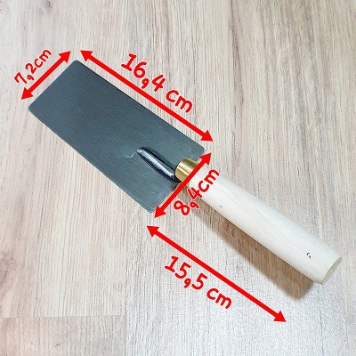 Bay Xây Tô Hình Thang Cân 72x164x84mm (vòng inox)