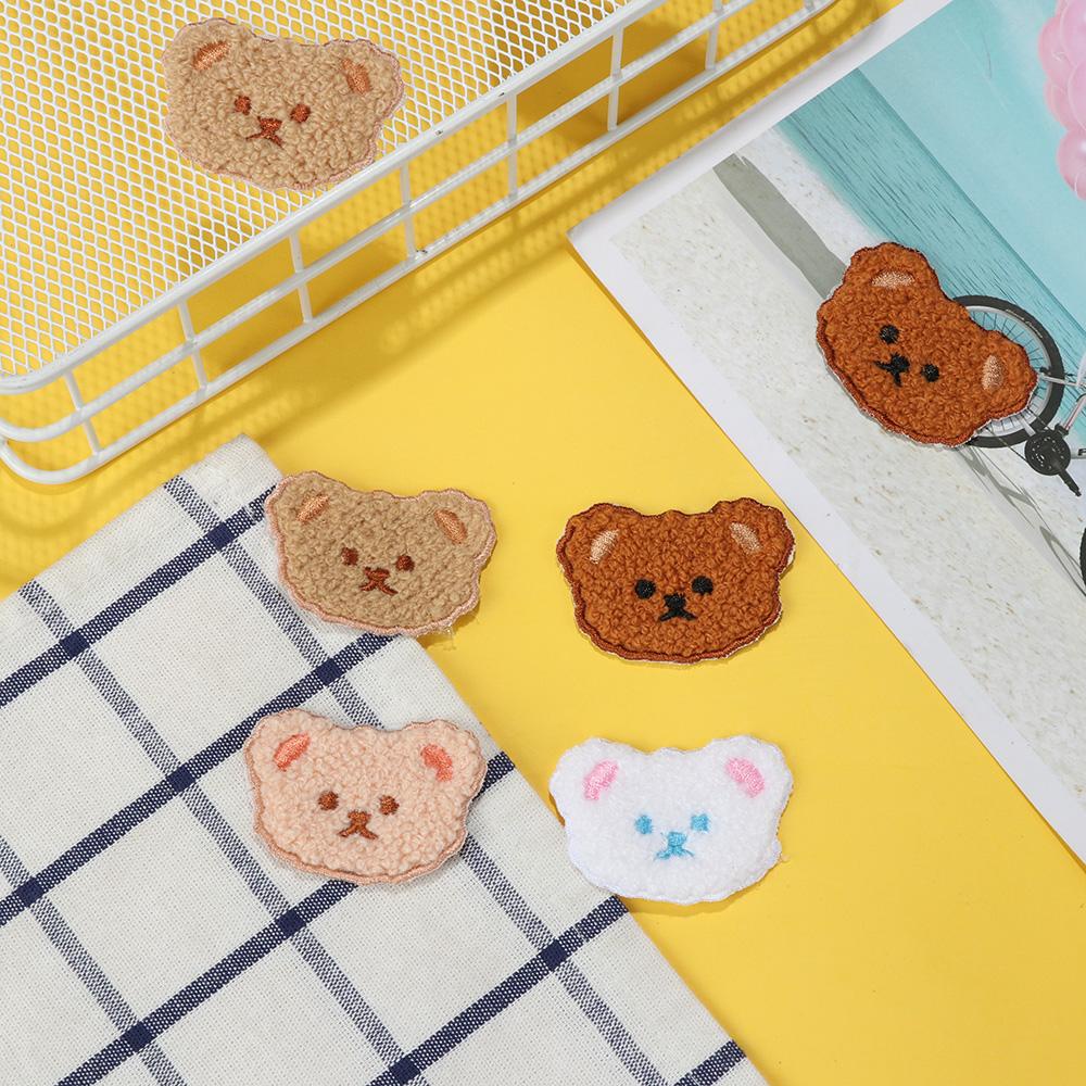 Set 4 Miếng Vá Quần Áo 4 Màu Thêu Hoạ Tiết Nghệ Thuật