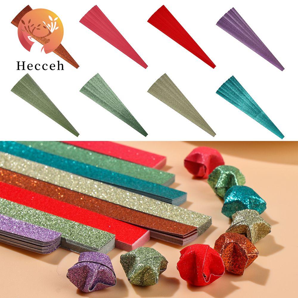 Dải Dây Giấy Trang Trí Thủ Công Cho Bé|Bột Flash Origami Kim Cương