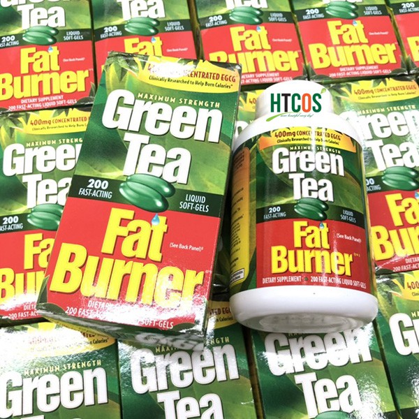 VIÊN UỐNG GIẢM CÂN TỪ TRÀ XANH GREEN TEA FAT BURNER- 7508