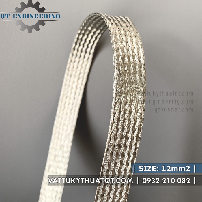 Dây Đồng Bện Mạ Thiếc 12mm2 - Bán lẻ đoạn 1m, 5m