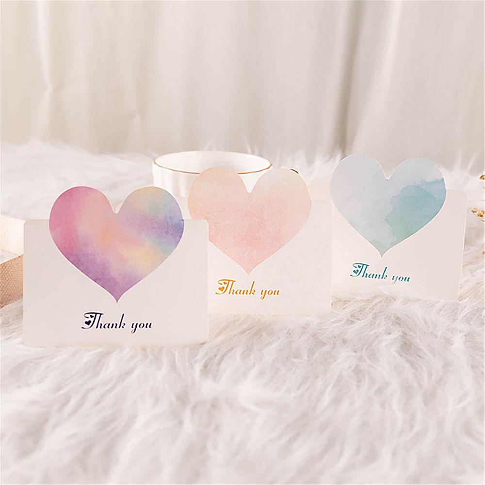 Set 5 Tấm Thiệp Cảm Ơn 9.8 * 9cm