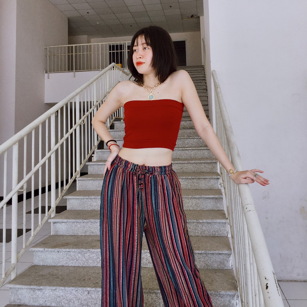 Áo ống croptop nữ nhiều màu bigsize, áo quây ngực chất thun borip cao cấp dày mịn co giãn 4 chiều | WebRaoVat - webraovat.net.vn