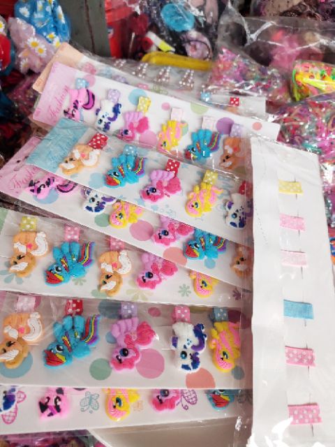 Set 6 kep ngựa pony