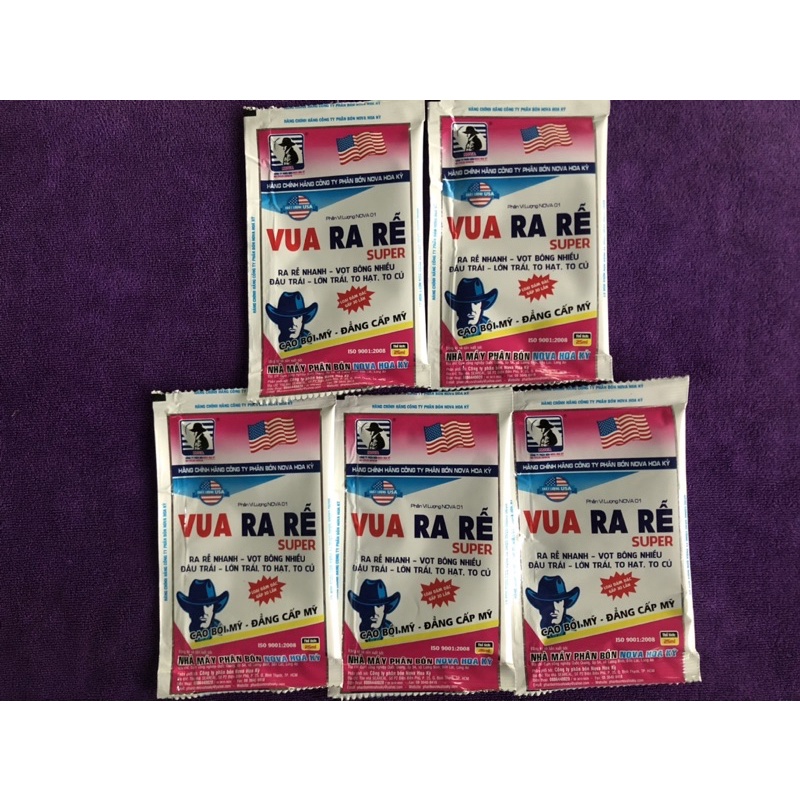 Phân bón Vua Ra Rễ Super gói 25ml | Cty Nova Hoa Kỳ