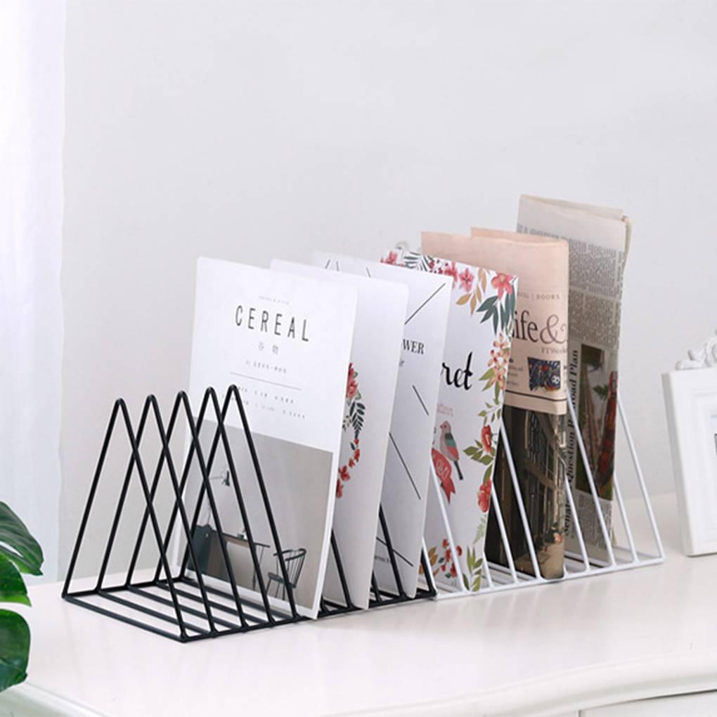 Kệ Sắt Trưng Bày Sách Để Bàn Trang Trí Tiện Lợi