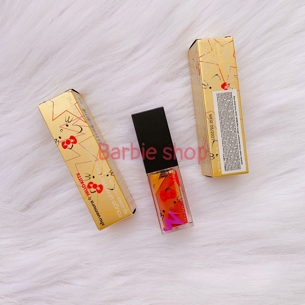 Son Kem Shu Uemura x Hello Kitty Rouge Unlimited Kinu Cream