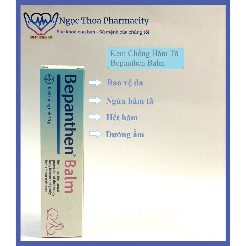 BEPANTHEN BALM 30G - KEM CHỐNG HĂM cho bé