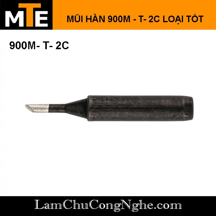 Mũi Hàn Hakko 900M-T-2C đen ( Loại tốt) Mũi hàn thiếc tương thích với mỏ hàn 907, 936...