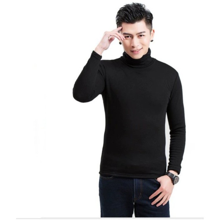 Áo thun Tay dài Cổ lọ Body Unisex
