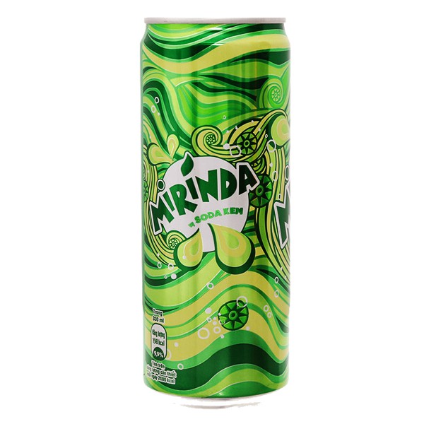 E - Nước Ngọt Mirinda Vị Soda Kem Lon 330Ml