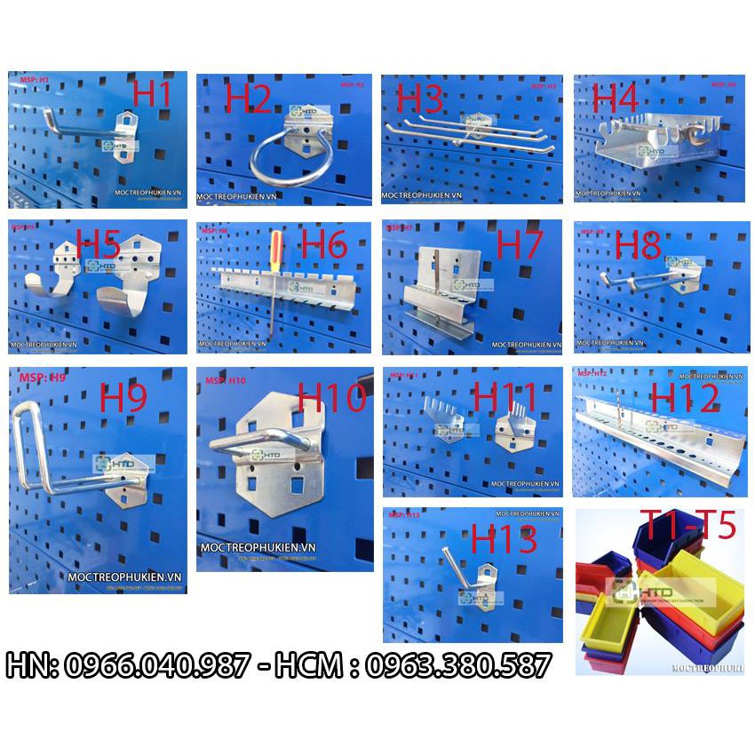 Móc treo dụng cụ, móc treo mũi khoan H7