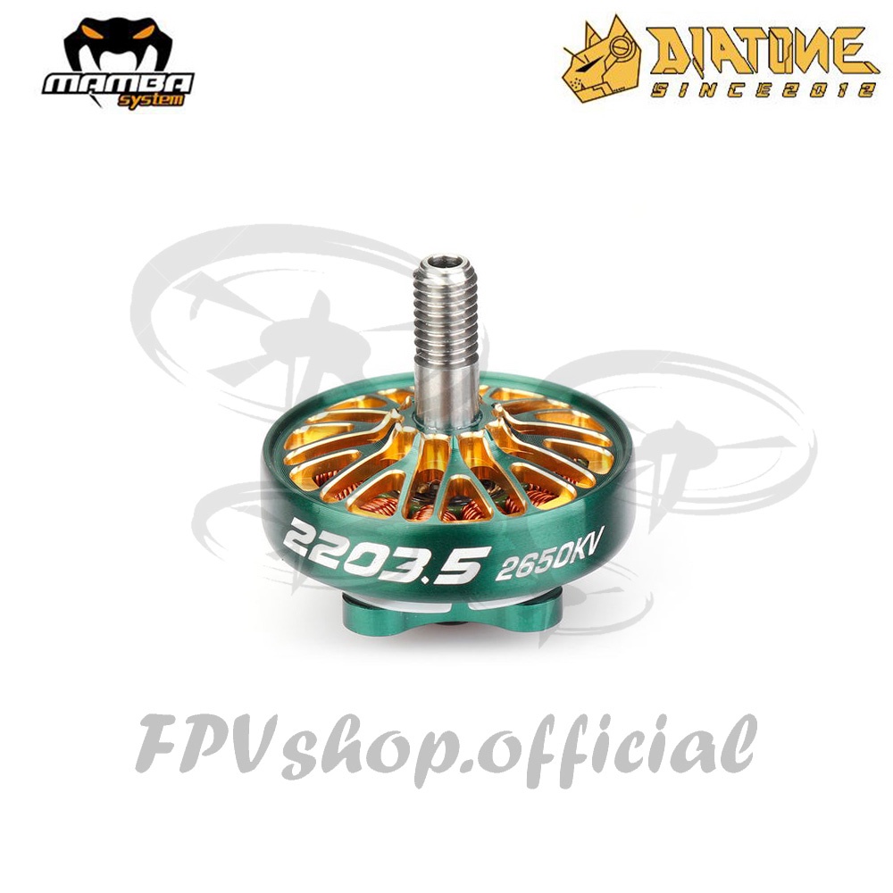 Động Cơ Mamba Toka Green Motor 2203.5-1650Kv/2200Kv/2650Kv/3300Kv/4200Kv