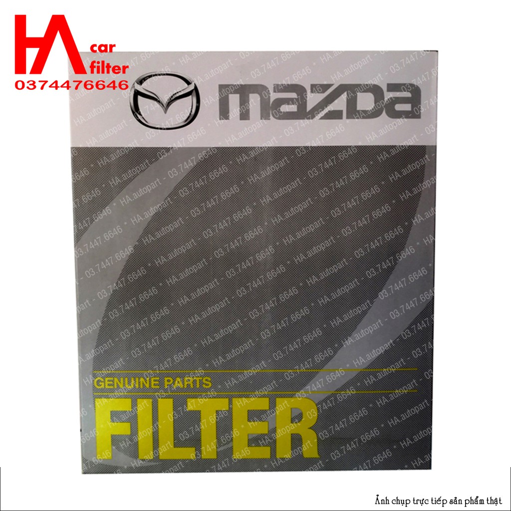Lọc gió điều hòa [ than hoạt tính] Mazda 3 đời 14-19, Mazda 6 đời 12-23, Mazda CX-5. Mã KD45-61-J6X