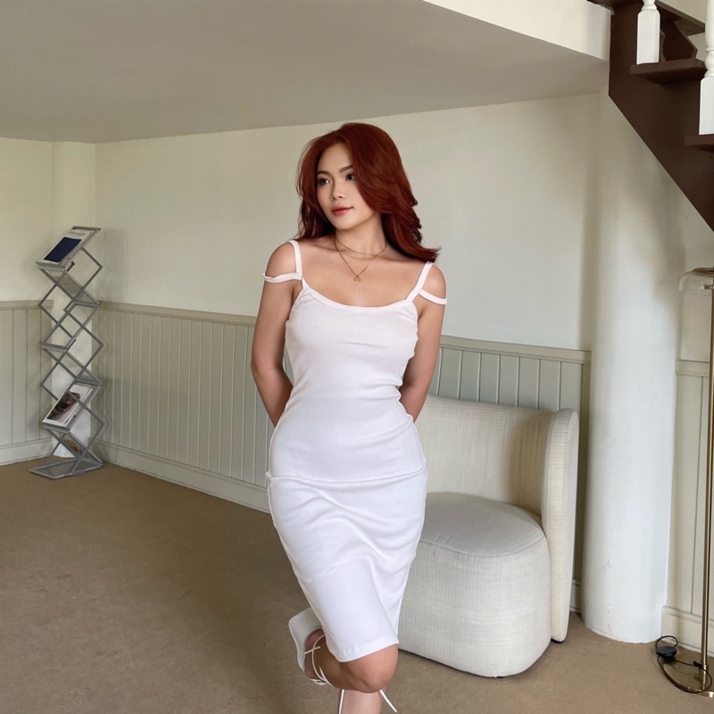 Feme Dress | Đầm ôm body thiết kế cột dây quyến rũ, tôn dáng