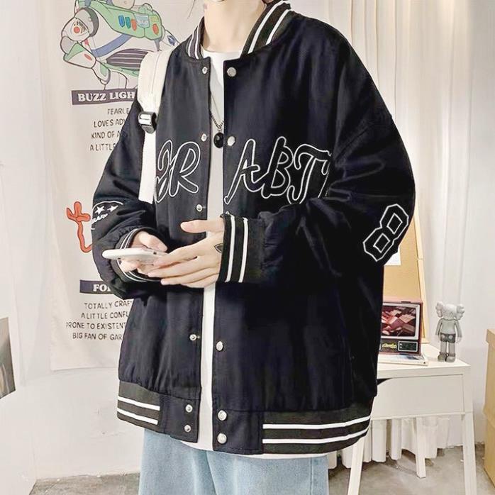 Áo Khoác Nam Nữ Cặp Đôi Bomber Dù Unisex Form Rộng 2 Lớp 28 Nam Nữ Ulzzang