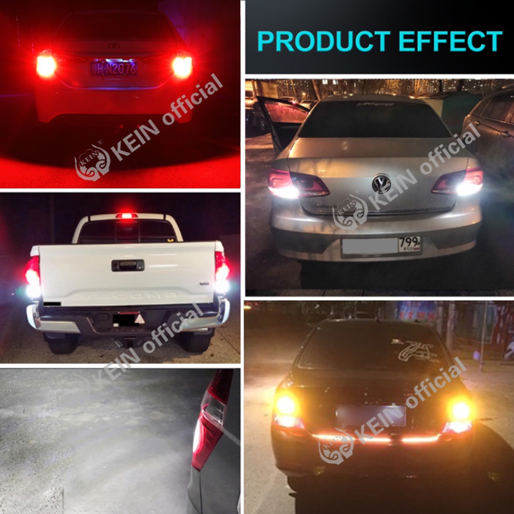 2 Đèn led phanh xe hơi T15 W16W 23smd 3030 7440 7443 1156 1157 Ba15S Ba15D S25 Led 921 912