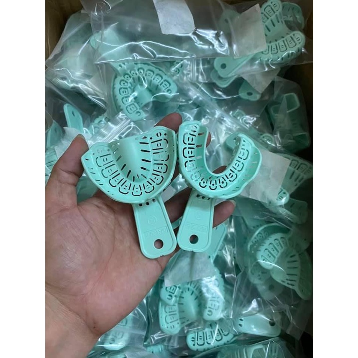 Khay cán gập góc nang hoa chuyên lấy dấu implant