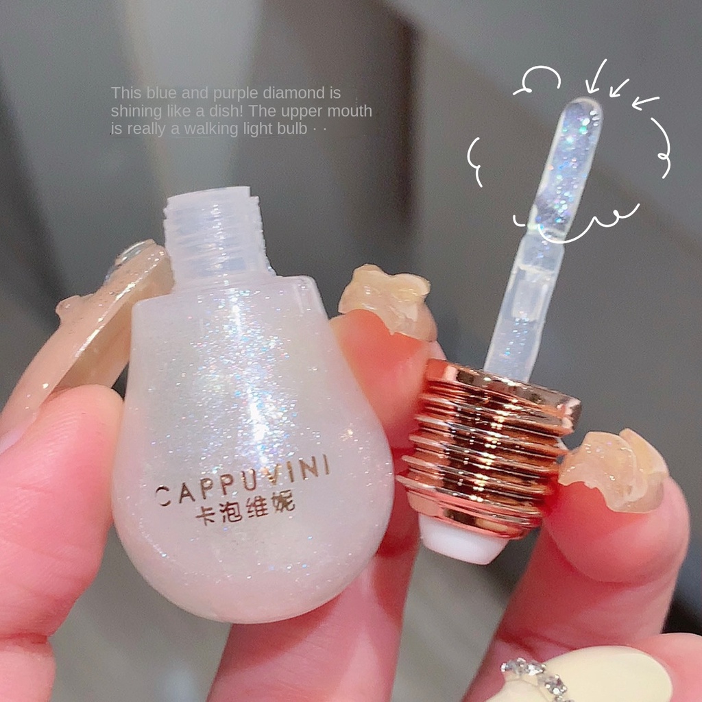 Son Bóng Cappuvini Vị Kẹo Ngọt Giữ Ẩm Môi Mịn Màng