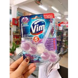 Viên treo bồn cầu VIM Power hương lavender 55g