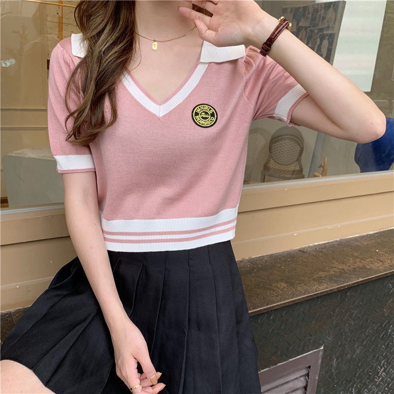 Áo polo Dệt Kim Tay Ngắn Size 38-60kg | BigBuy360 - bigbuy360.vn
