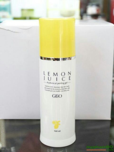 (Chính hãng) Kem tẩy da chết Geo Lamy tinh chất Chanh Lemon juice