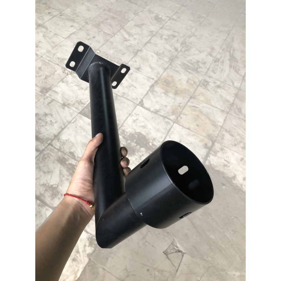 Cần Đèn Trụ Đỡ Gắn Đèn Đường Năng Lượng Mặt Trời, Chân Gắn Đèn Đường, Tay Vịn Gắn Đèn Phi 49mm