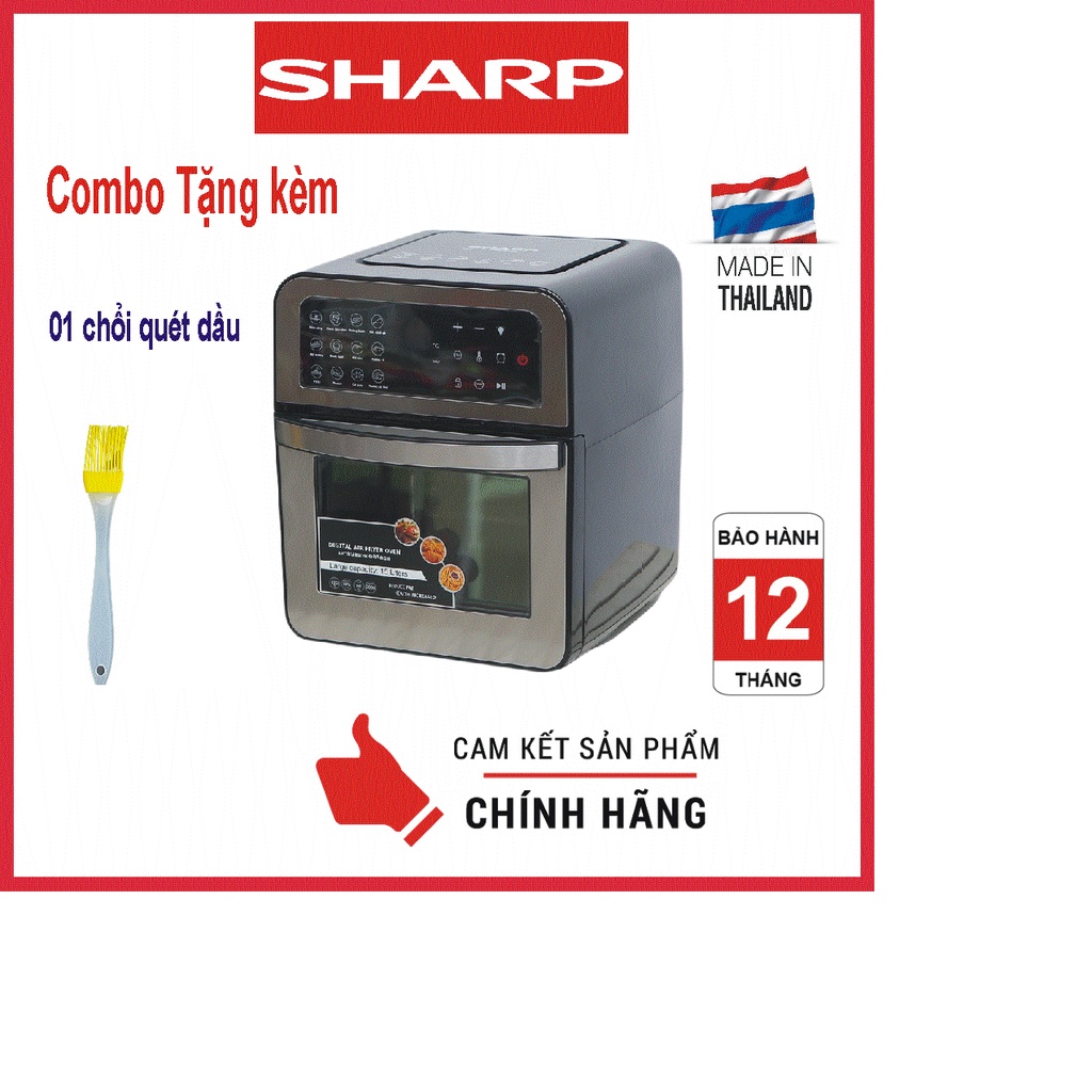 NỒI CHIÊN KHÔNG DẦU Sharp Q15 ĐIÊN TỬ-DUNG TÍCH 15L