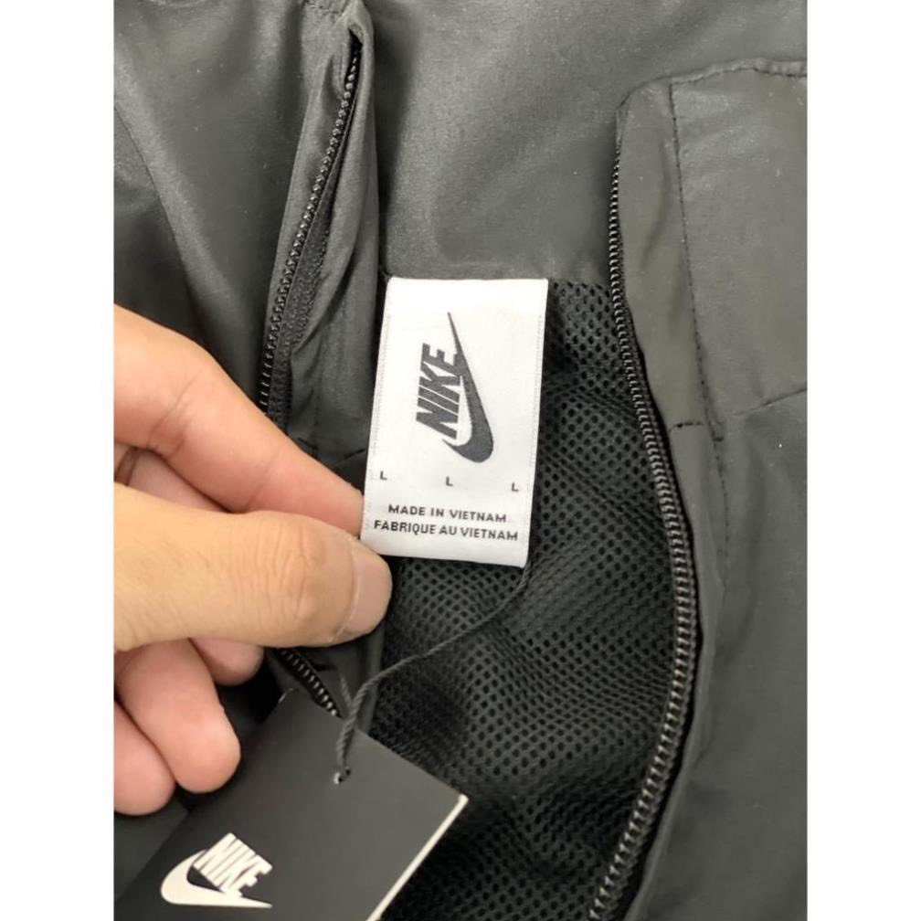 Áo Khoác NIKE Logo Thêu , Chất Liệu Dù 2 Lớp Cao Cấp , Hàng Đầy Đủ Tem Mác Chính Hãng COOL STORE 397