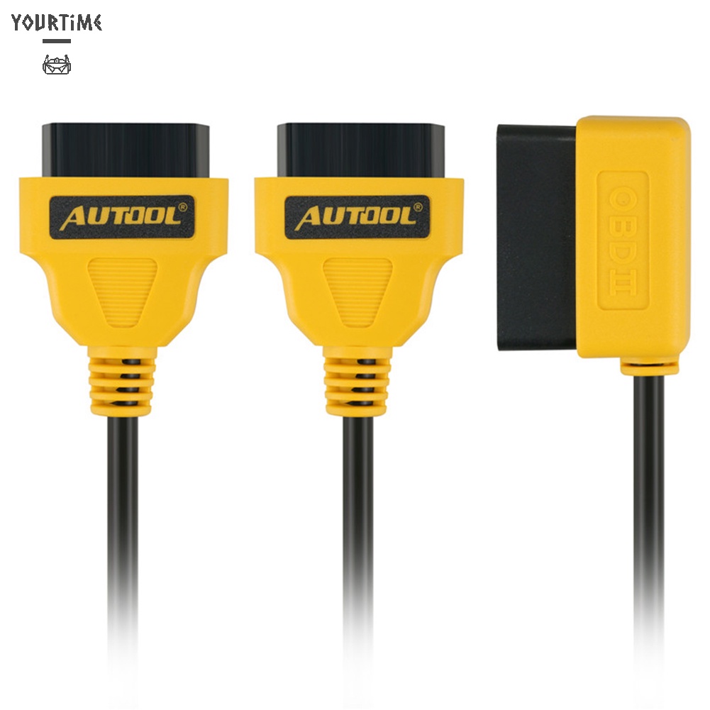 Dây cáp chia đầu cắm OBD II OBD2 16 pin sang 2 cổng 16pin