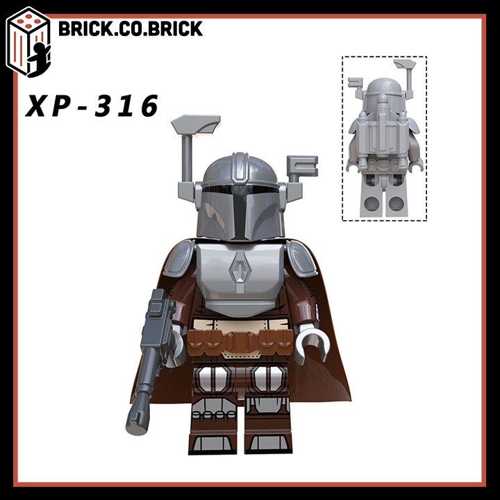 Đồ Chơi Lắp Ráp  Star Wars Lính Phản Quân Mandalorian Chiến tranh giữa các vì sao KT1041