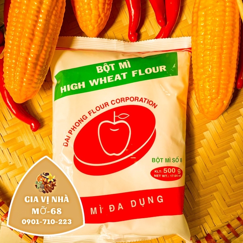 Bột mì đa dụng Trái Táo Đỏ- gói  500gr