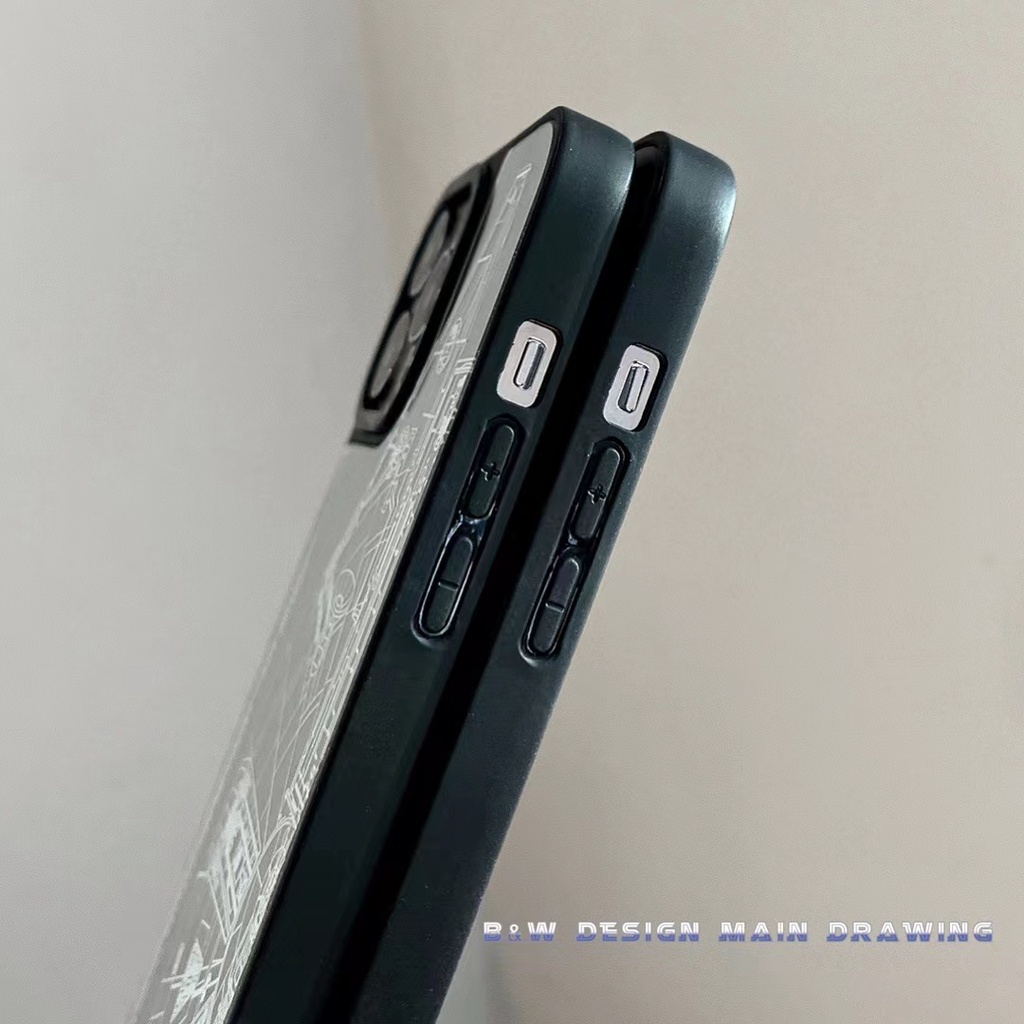 Ốp Điện Thoại Kính Cường Lực Acrylic Chống Sốc In Hình Star Wars Cho iPhone 13 12 11 Pro MAX IX XS MAX XR 6 6s 7 8 Plus