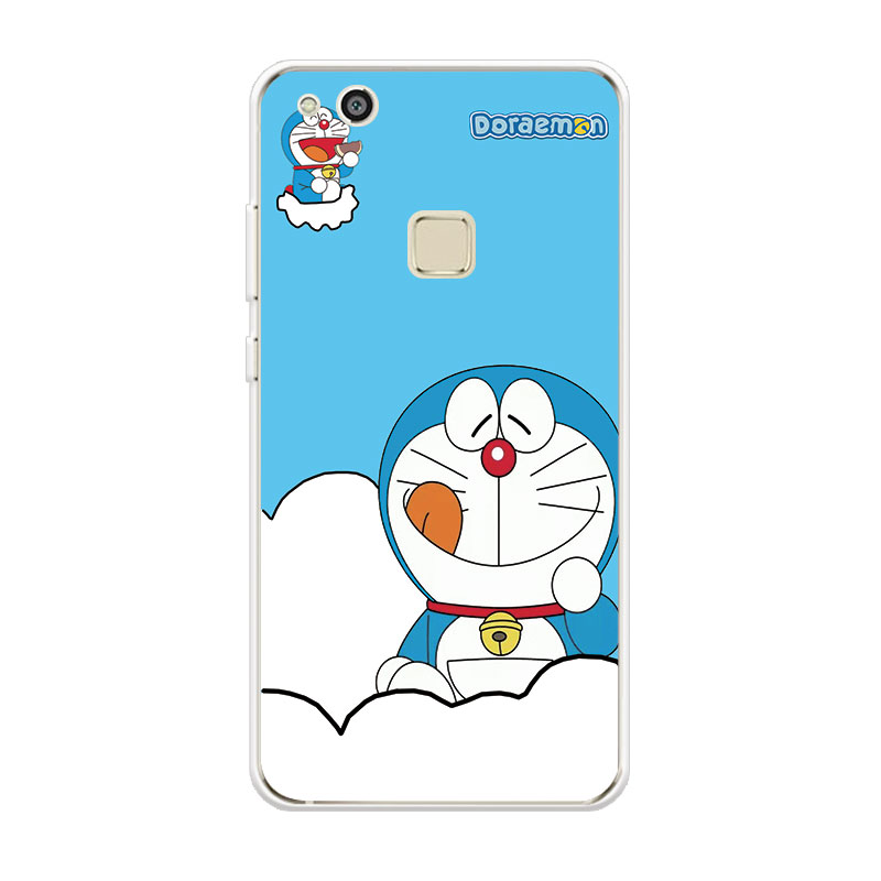 Ốp Lưng Huawei P8 P9 P10 Lite TPU mềm Case Doraemon