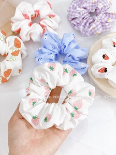 Scrunchies , dây buộc tóc , cột tóc , vòng tay