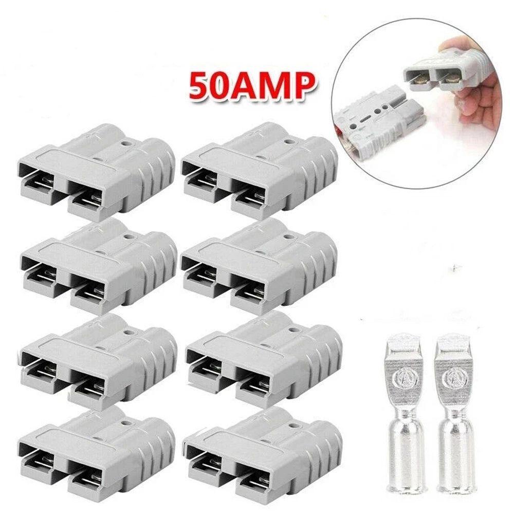 Set 10 Phích Cắm Nguồn DC 50A Nhanh Chóng Tiện Dụng