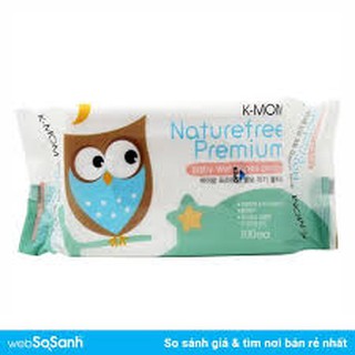 ( Hàn Quốc ) Khăn ướt Kmom gói 100 tờ
