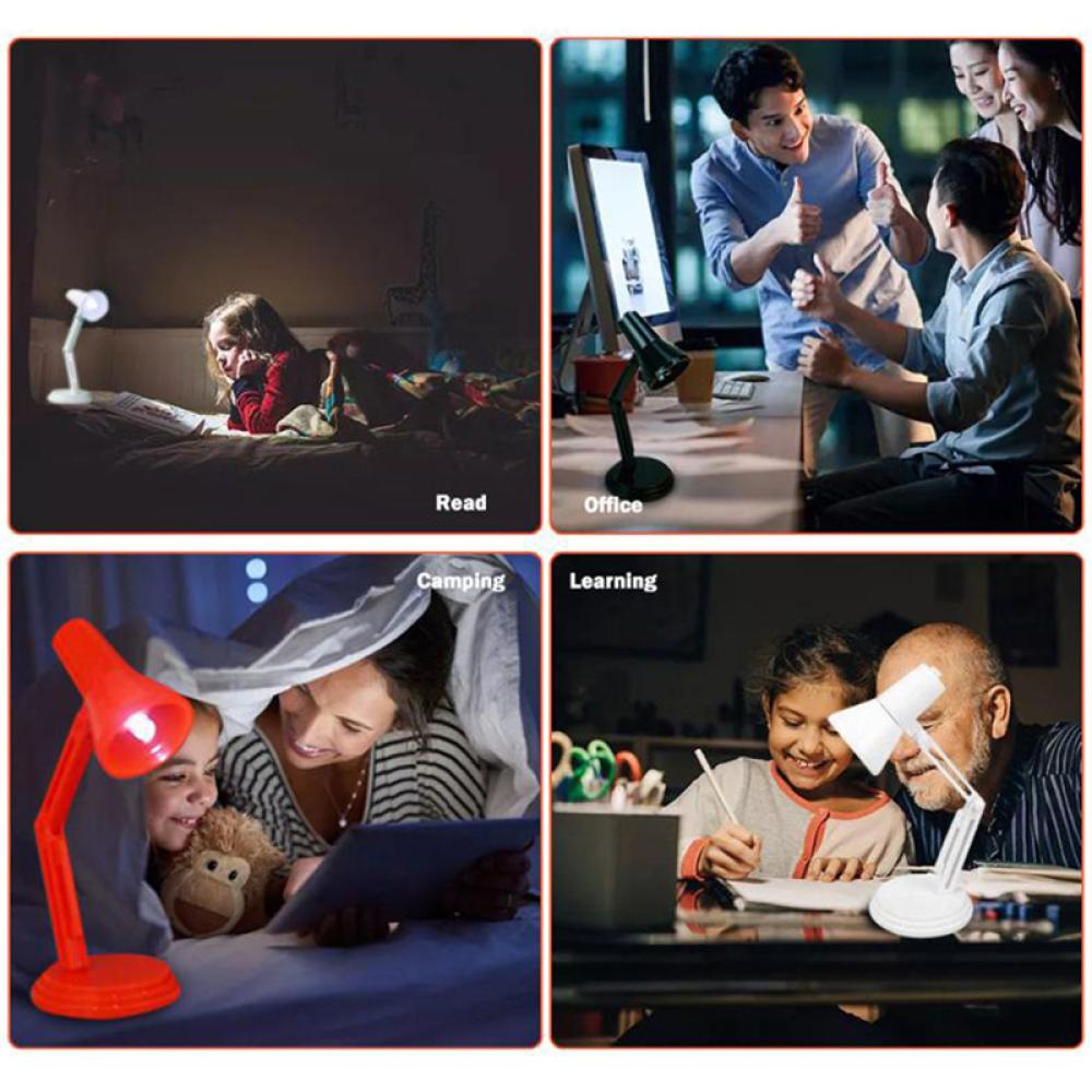 Đèn LED Đọc Sách Để Bàn Mini Có Thể Gấp Gọn J8V5