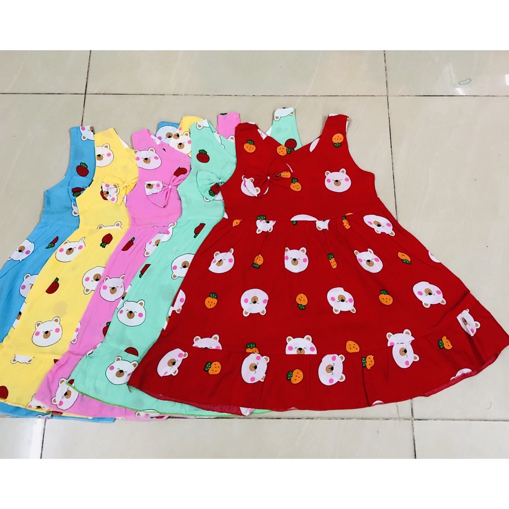 Combo 3 Đầm Tole Bé