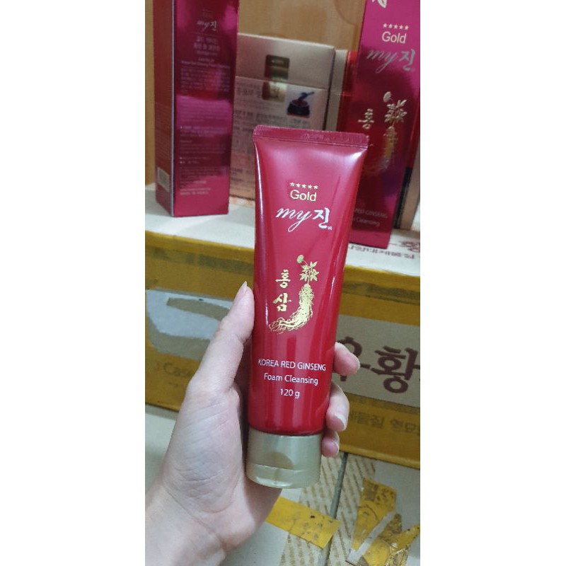 SỮA RỬA MẶT SÂM ĐỎ MY GOLD 130ml
