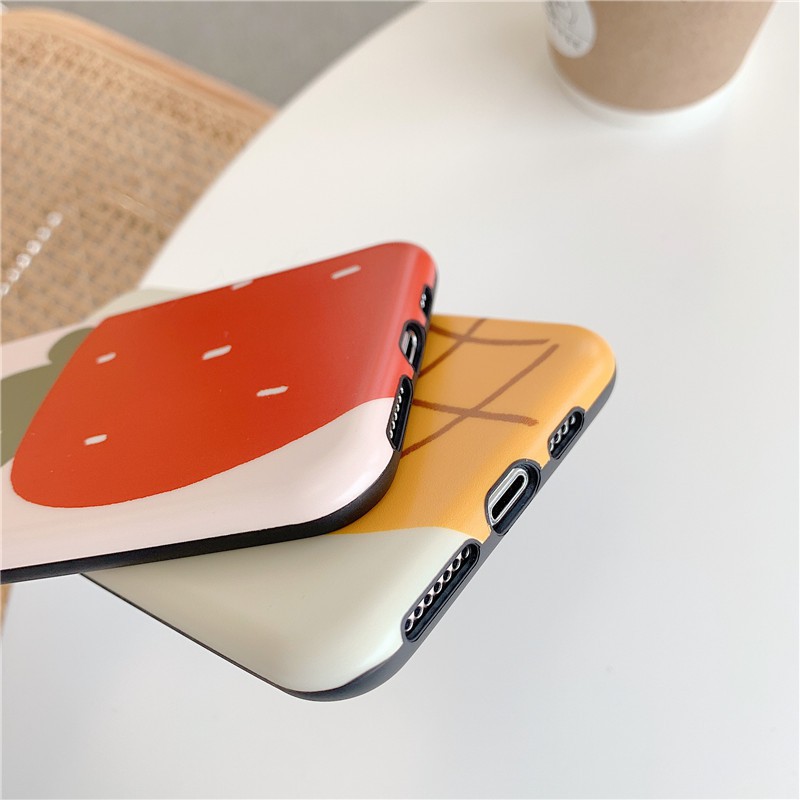 Ốp iPhone Trái Cây Dứa & Dâu iPhone 7/8/7Plus/8Plus/X/Xs Max/11/11 Pro/11 Pro Max - ốp iphone
