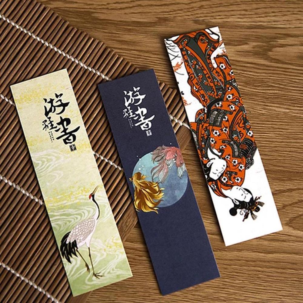 PEWANY Thẻ Đánh Dấu Sách Phong Cách Nhật Bản Dễ Thương Cho Bé