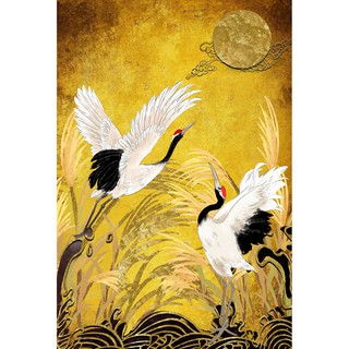 Tranh vẽ chim hạt trang trí