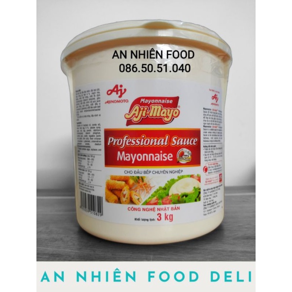 Xốt Mayonnaise 3KG Aj Mayo