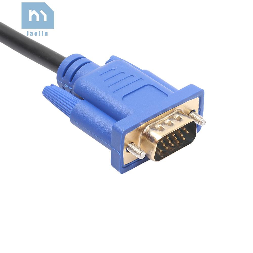 Cáp chuyển đổi đầu HDMI sang đầu VGA HD 15pin 1080P chuyên dụng