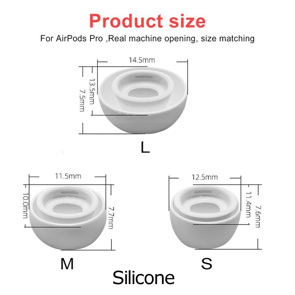 Nút Tai Nghe Suqi S / M / L Bằng Silicone Cho Airpods Pro