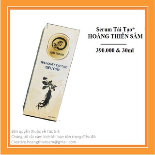 Tinh chất tái tạo siêu cấp hoàng thiên sâm