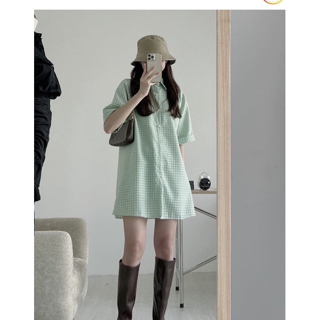 ĐẦM SƠ MI BASIC TRƠN 3M