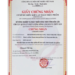 Mật Ong Hoa Rừng OLAK 390G